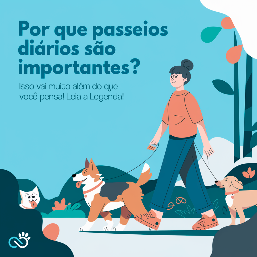 Benefícios dos Passeios Diários para Cães