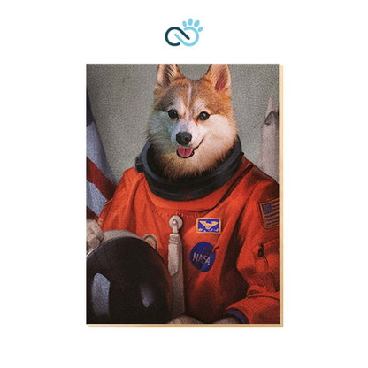 Pet Retrato Astronauta